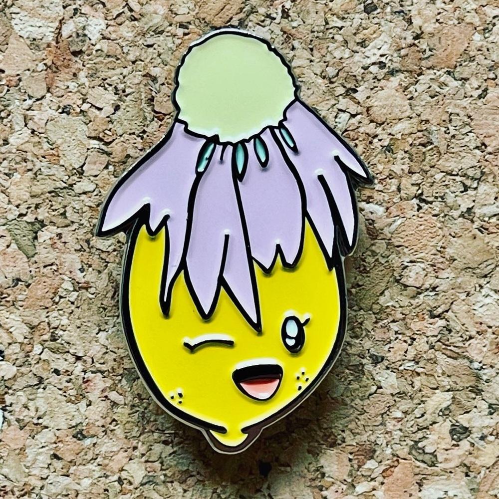 Daisy the Lemon Enamel Pin